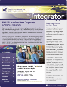 The Integrator Fall 2012